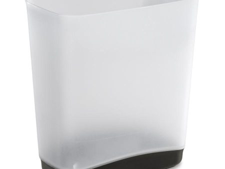 Sterilite Rectangular Slim Waste Basket, 3.3 Gal Fashion