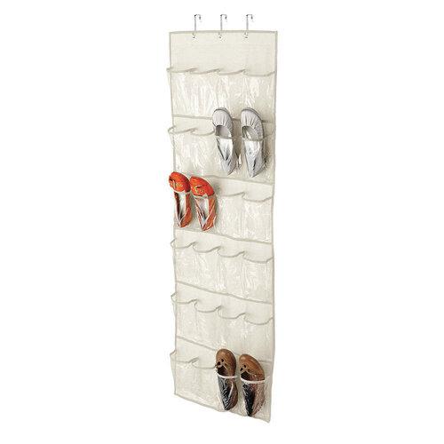 Honey Can Do Shoe Organizer White, 24 Pocket Hot on Sale