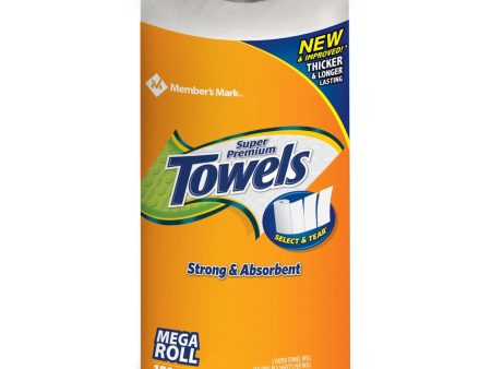 Member s Mark Super Premium Towels, 150 Sheet  15 Roll For Cheap