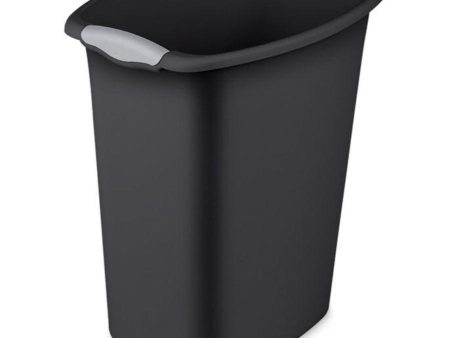 Sterilite Ultra Waste basket Black, 12 qt Online Hot Sale