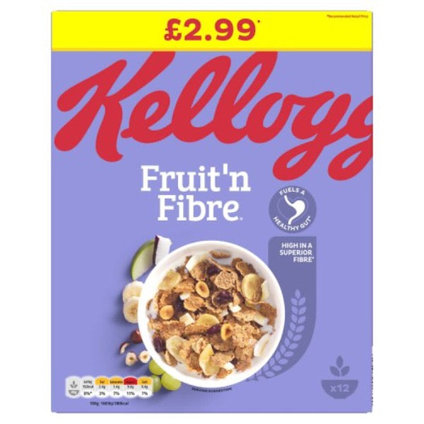 Kellogg s Fruit  n Fibre Cereal, 500 g Online Sale