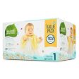 Seventh Generation, Baby Diapers Mega Pck Size 1- 102ct Online now