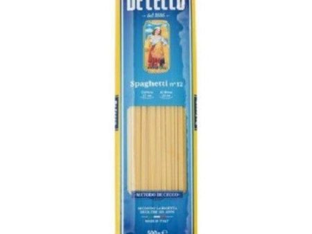 De Cecco Spaghetti n°12, 500 g For Cheap