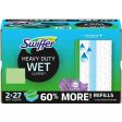 Swiffer Sweeper H.Duty Wet Cloths,Lavender 54ct Online Sale