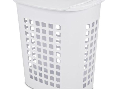 Sterilite Lift-Top Laundry Hamper White, 81 L Online now