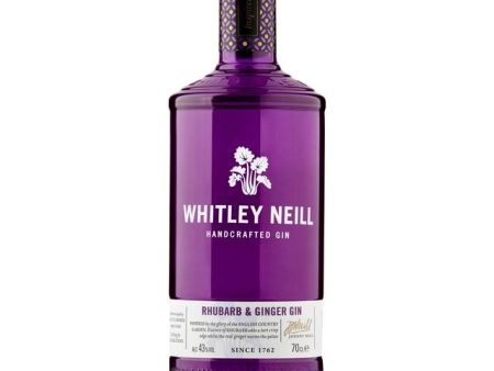 Whitley Neill Rhubarb & Ginger Gin 43%, 70 cl Supply