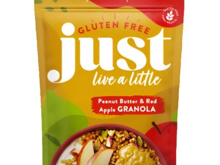 Just Live a Little Peanut Butter and Apple Granola GF, 360 g Cheap