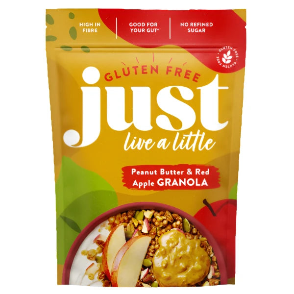 Just Live a Little Peanut Butter and Apple Granola GF, 360 g Cheap