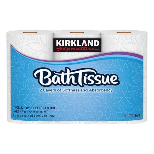 Kirkland Bath Tissue 5x 6 Rolls Sale