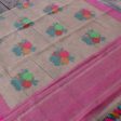 Tussar Pure Kora Silk Net Banarasi Handloom Dupatta on Sale