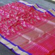 Orange-Rani Pure Katan Silk Banarasi Handloom Dupatta Fashion