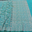 Ferozi Blue Pure Katan Silk Banarasi Shikaargah Handloom Saree Cheap