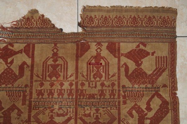 929 Superb Antique Semangka Tampan Shipcloth Sumatra Textile - 1700s Supply