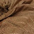 Beige Pure Soft Satin Silk Tanchoi Jamawar Banarasi Handloom Saree Online Hot Sale