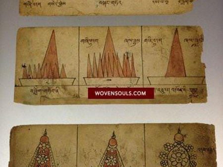 799 Complete Antique Tibetan Buddhist Manuscript - on the Devotional Art of Wax Butter Sculptures Online