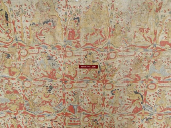 549 Balinese Star Calendar Palelitangan Kamasan Painting Online