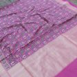 Gajri Pink-Magenta Pure Katan Silk Banarasi Handloom Patola Saree Fashion