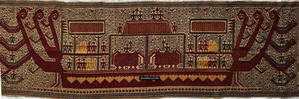 413 Palepai Tampan Ship Cloth from Lampung Sumatra Supply