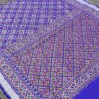 Purple Pure Katan Silk Banarasi Handloom Patola Saree Fashion