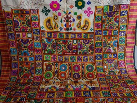 904 Vintage Dhaniyo Wall Decor Textile Kutch Gujarat Online Sale