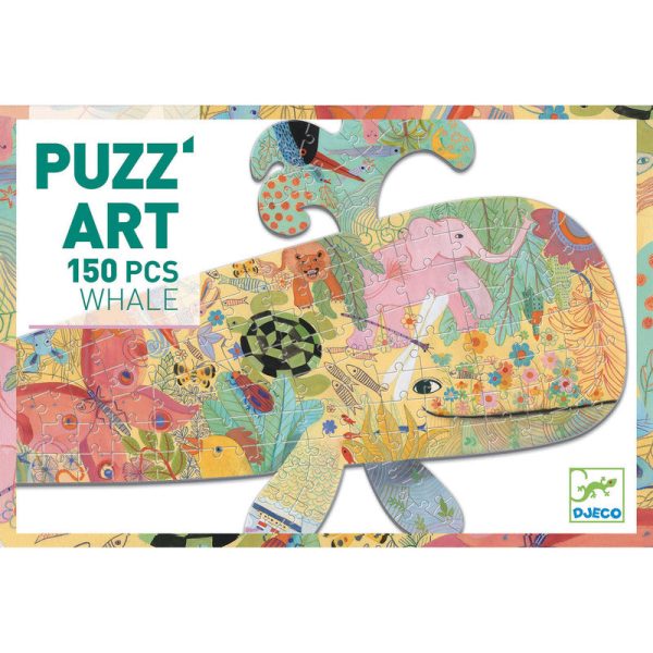 Djeco Art Puzzle 150 piece - Whale on Sale