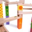 Bigjigs 47 Piece Wooden Marble Run Online now