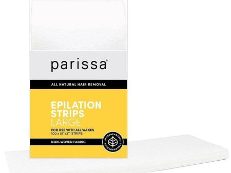 Parissa Epilation Strips Large Biodegradable 100pc For Sale