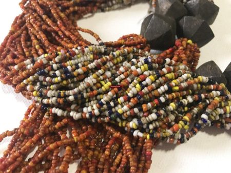 1221 Antique Tribal Bead Wedding Necklace Discount