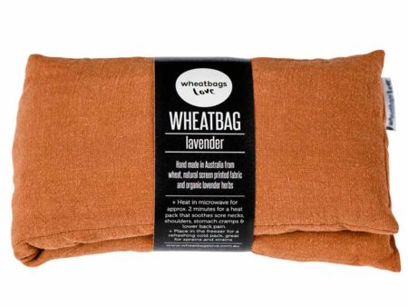 WheatBags Love Linen Luxe Lavender Heat Pack - Copper Fashion