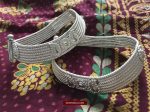 1477 Paya Rigid Silver Anklets Tribal Jewelry Fashion