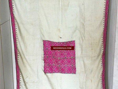 1066 Antique Bridal Shawl from Swat Valley Cheap