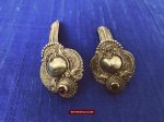 1335 Old Indian Gold Jewelry Earrings - South India Cheap