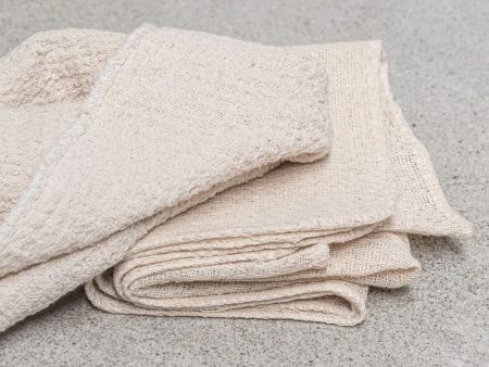 Cotton Dish Cloth Honeycomb - Unbleached on Sale