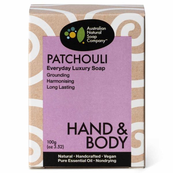 Australian Natural Soap Company Hand & Body Soap Bar - Patchouli Cheap