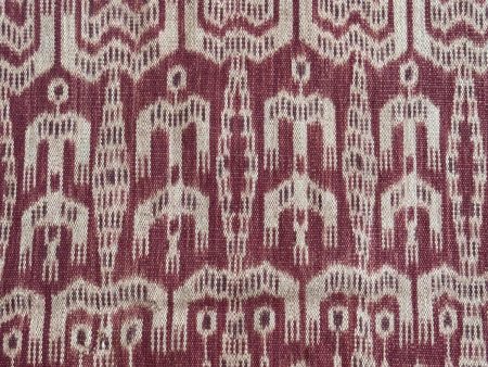 1842 Antique Iban Ceremonial Ikat - Anthropomorphic For Sale