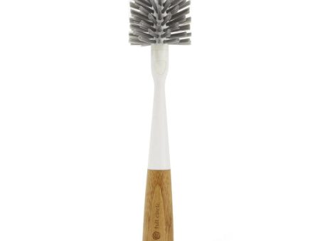 Full Circle Clean Reach Bottle Brush - White Online now