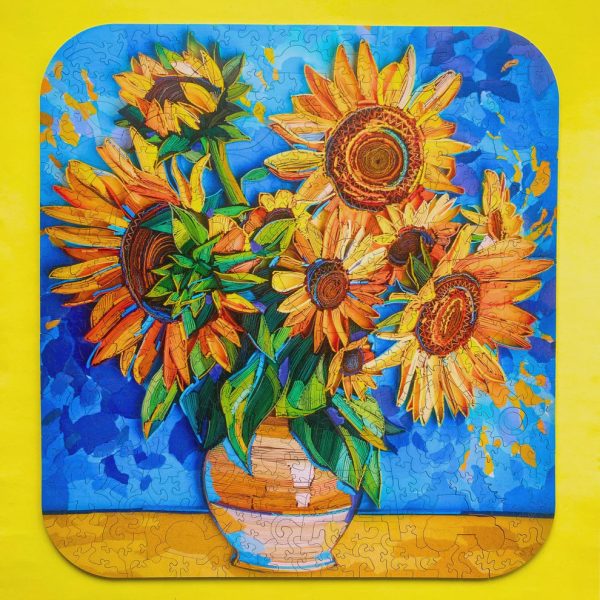 Twigg Wooden Jigsaw Puzzle - 410 pieces - Sunflowers For Cheap