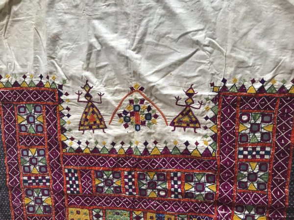 1200 Vintage Kutch Embroidery Home Decor Textile For Cheap