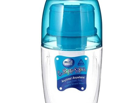 Mini Waterman Water Filter Bottle 600ml - Blue Cheap