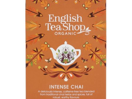 English Tea Shop Organic Intense Chai (Caffeine Free) Teabags 20pk on Sale