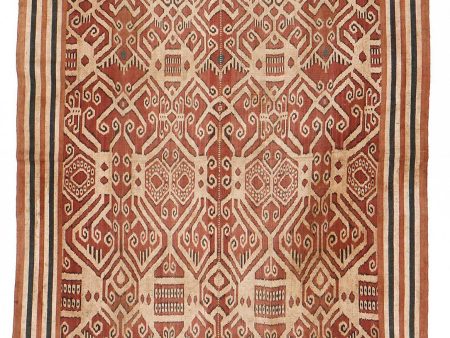 1845 Antique Iban Ceremonial Ikat - Shield pattern For Cheap