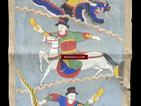 1049 Antique Ceremonial Cao Lan Scroll Online