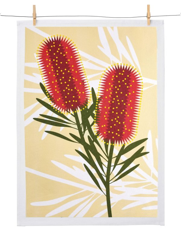 Wilson Payne Tea Towel Bottlebrush Online