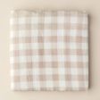 Snug as a Bub & Co. Organic Swaddle - Beige Gingham Fashion