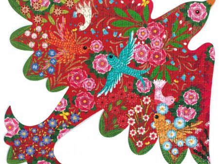 Djeco Art Puzzle 500 Piece - Bird Shaped Sale