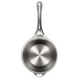 Solidteknics Nöni Stainless Steel 2.5L Saucepan + 23cm Skillet Lid Set on Sale