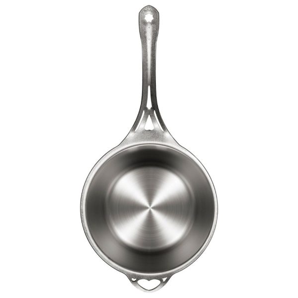 Solidteknics Nöni Stainless Steel 2.5L Saucepan + 23cm Skillet Lid Set on Sale