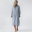 Seaside Tones Oversized Dress - Light Blue Online Hot Sale