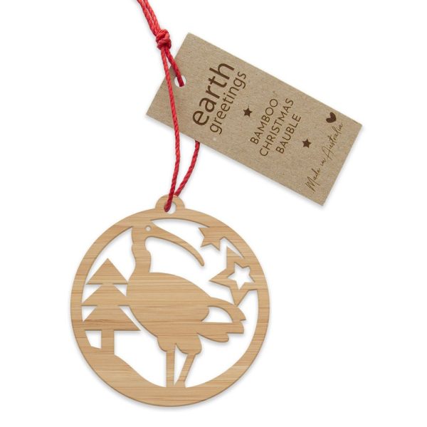 Earth Greetings Christmas Bauble - Australian Ibis Supply