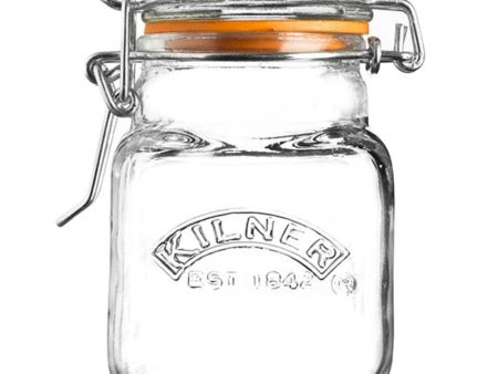 Kilner Square Clip Top Spice Jar 70ml Hot on Sale